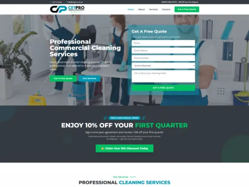 Portfolio - CEYPRO Commercial Cleaning Services